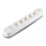 V-Tac PRELUNGITOR 5 CAI CU INTRERUPATOR + 2USB 3M(3G1.5MM2)