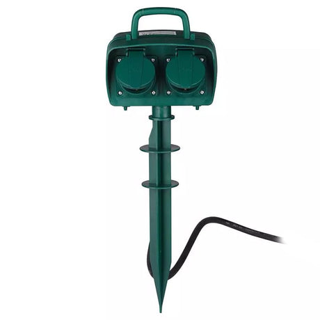 V-Tac PRELUNGITOR DE EXTERIOR TARUS 2 CAI 3M(3G1.5MM2) IP44 CU TIMER