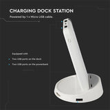 V-Tac POWER BANK 8000MAH INCARCARE WIRELESS - ALB