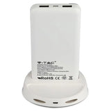 V-Tac POWER BANK 8000MAH INCARCARE WIRELESS - ALB