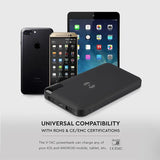 V-Tac POWER BANK 8000MAH INCARCARE WIRELESS MODEL STAND - NEGRU