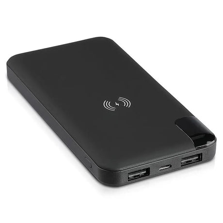 V-Tac POWER BANK 8000MAH INCARCARE WIRELESS MODEL STAND - NEGRU