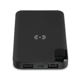 V-Tac POWER BANK 8000MAH INCARCARE WIRELESS MODEL STAND - NEGRU