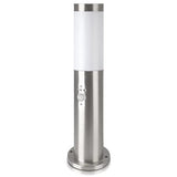 V-Tac STALP ILUMINAT CU SENZOR SOCLU E27  - NICHEL