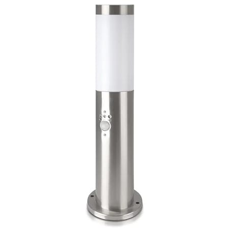 V-Tac STALP ILUMINAT CU SENZOR SOCLU E27  - NICHEL