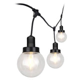 V-Tac Ghirlandă Luminoasă Festivă V-Tac 3m, 6x E27, IP65, Negru, pentru Exterior