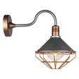 V-Tac Aplica de perete exterior V-Tac E27, IP65, aluminiu, Rose Gold, Ø250x420 mm, max. 60W, fara bec
