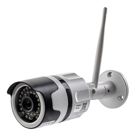 V-Tac Cameră de supraveghere IP Bullet V-Tac Wi‑Fi 3MP, IP65, lentilă 3,6 mm, vedere nocturnă 10 m, audio bidirecțional, H.265