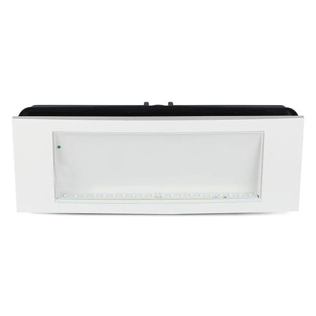 V-Tac LAMPA LED IESIRE DE URGENTA 3.8W 6000K ALB RECE