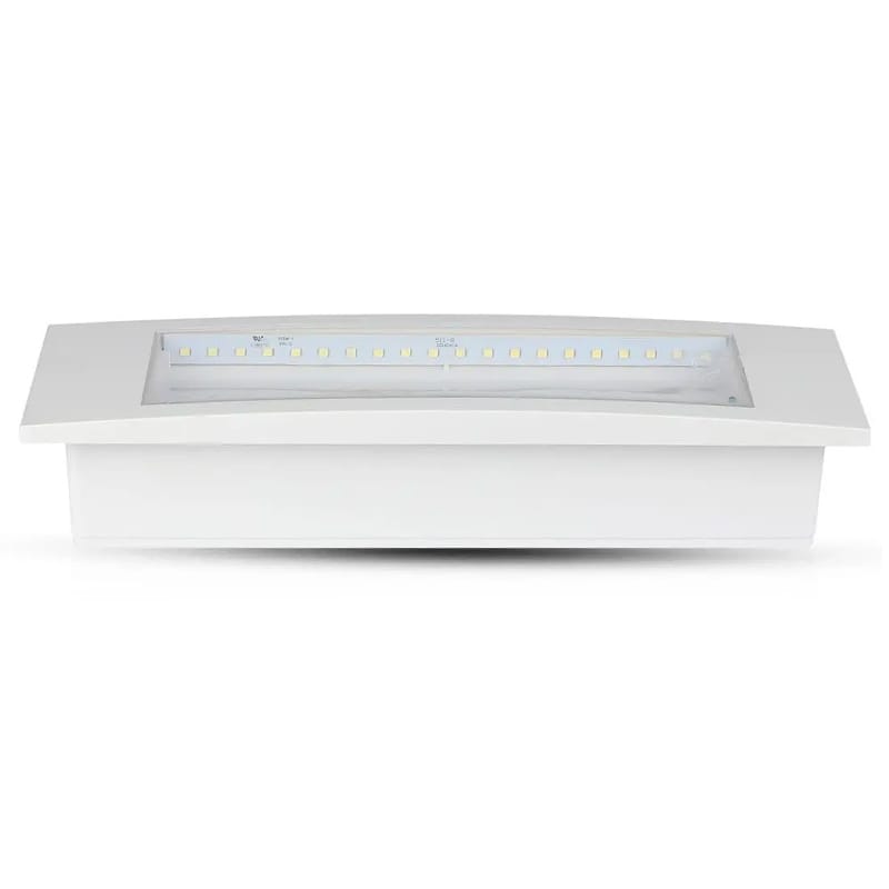 V-Tac LAMPA LED IESIRE DE URGENTA 3.8W 6000K ALB RECE