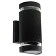 V-Tac LAMPA PERETE SOCLU E27 IP44 - NEGRU