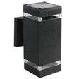 V-Tac LAMPA PERETE SOCLU E27 IP44 - NEGRU