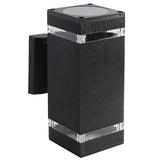 V-Tac LAMPA PERETE SOCLU E27 IP44 - NEGRU
