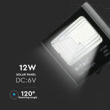 V-Tac REFLECTOR LED 12W 6000K CU INCARCARE SOLARA