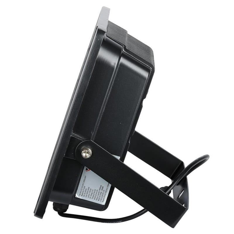 V-Tac Reflector LED Solar V-Tac 16W 6000K Alb Rece IP65 cu Telecomandă, Timer și Cablu 5m, Baterie 10000mAh