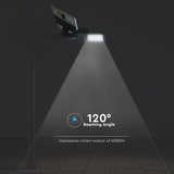 V-Tac Corp Iluminat Stradal LED Solar V-Tac 50W 6000K IP65, 4000lm, cu Panou Solar și Telecomandă