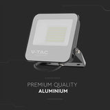 V-Tac REFLECTOR LED SMD 30W 185LM/W 6500K IP65  CIP SAMSUNG - NEGRU/GRI