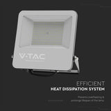 V-Tac REFLECTOR LED SMD 100W 185LM/W 6500K IP65  CIP SAMSUNG - NEGRU/GRI