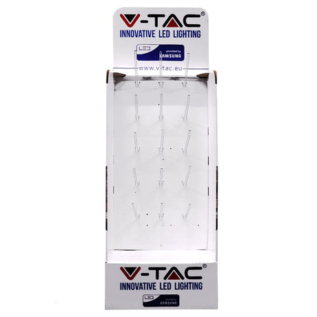 V-Tac Stand din carton V-Tac cu 15 cârlige metalice pentru expunere produse