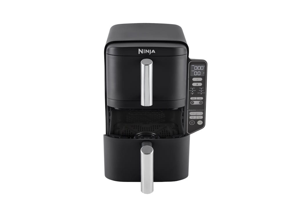 NINJA Friteuza dubla cu aer cald Ninja Double Stack 7.6L2470W, negru