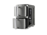 NINJA Friteuza dubla cu aer cald Ninja Double Stack 9.5L2470W, argintiu