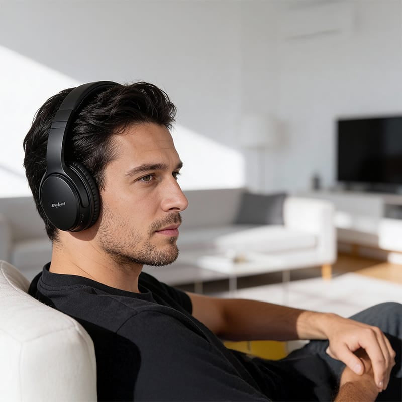 Rebel CASTI AUDIO BLUETOOTH 5.4 ANC REBEL