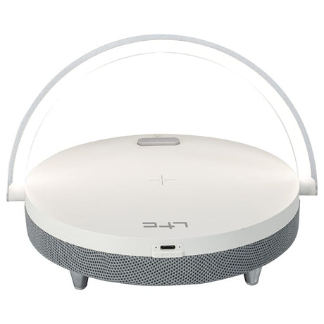 LTC Boxă Bluetooth LTC 5W cu lampă tactilă și încărcător wireless cu inducție, hands-free și suport telefon