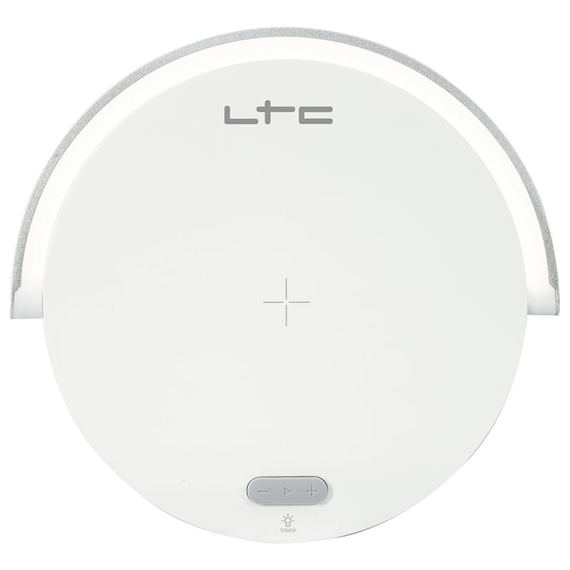 LTC Boxă Bluetooth LTC 5W cu lampă tactilă și încărcător wireless cu inducție, hands-free și suport telefon