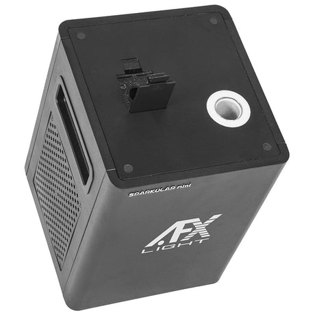 AFX Mașină Scântei Reci AFX cu Telecomandă și Control DMX, 300W, Fântână 3–6 m, Ecran LCD, Carcasă ABS Ignifugă