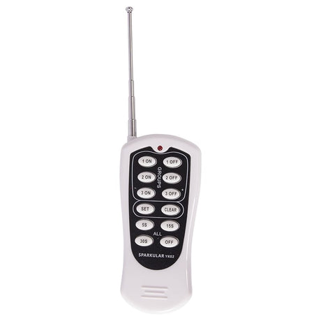 AFX Mașină Scântei Reci AFX cu Telecomandă și Control DMX, 300W, Fântână 3–6 m, Ecran LCD, Carcasă ABS Ignifugă