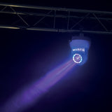 Ibiza Light Moving Head Ibiza Light LED RGBW 40W 4-în-1 cu inele halo, DMX 15/17 canale, 7950 lm, 540°/180°