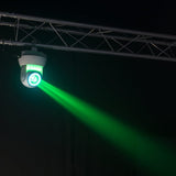 Ibiza Light Moving Head Ibiza Light LED RGBW 40W 4-în-1 cu inele halo, DMX 15/17 canale, 7950 lm, 540°/180°