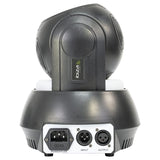 Ibiza Light Cap Mobil Ibiza Light 30W RGBW cu Gobo si 3 Inele LED RGB, DMX 15 Canale, Pan/Tilt 540°/180°