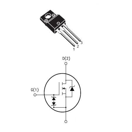 PC-Doc.ro TRANZISTOR MOS CANAL N 400V 9A 0.49 OHM