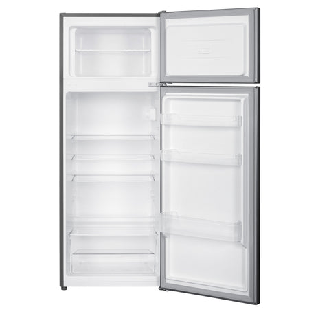 Frigider Samus SX284E | 206L, Clasic, Inox, 54.5x55.5x143cm