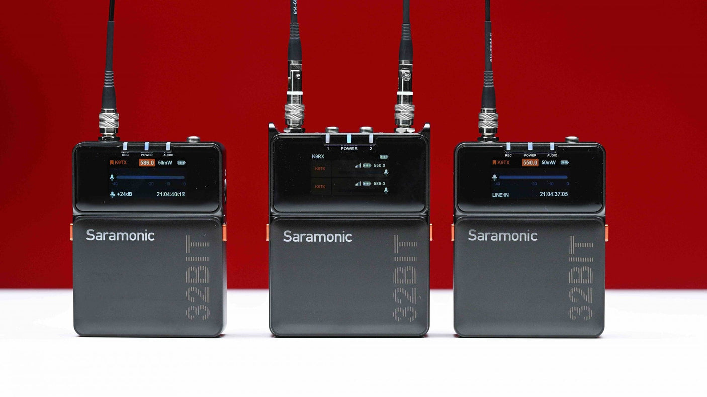Mixer Wireless Saramonic TC-Neo Kit | 32GB, Touchscreen, 2.4GHz