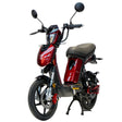Samus Trotineta electrica Trotineta Electrica Samus Chicago-18T800-48V26-Red | 48V, 800W, Autonomie 26km, Rosu