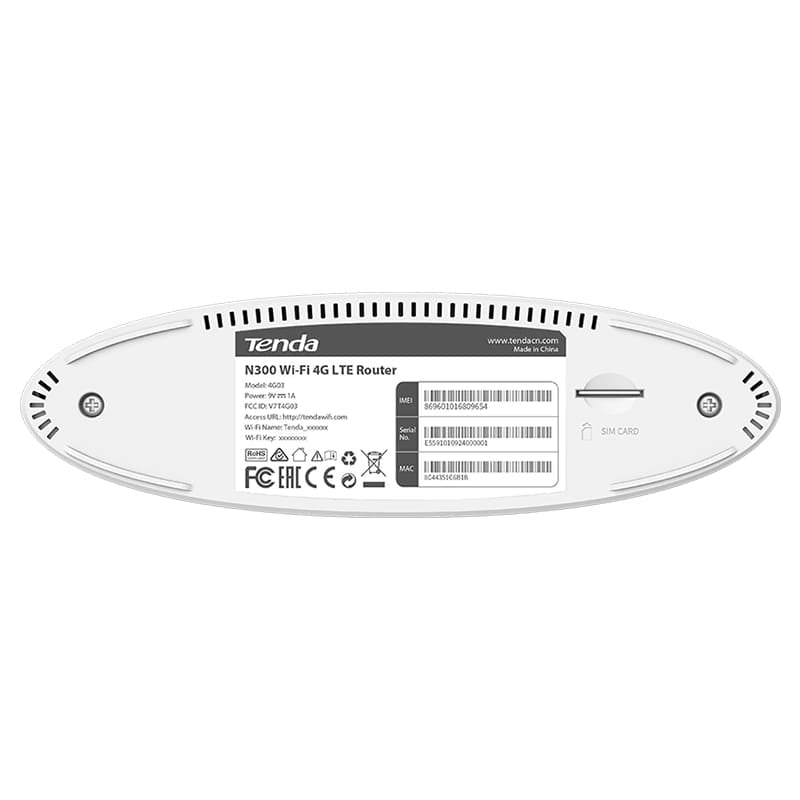 Tenda ROUTER  WIRELESS N300 TENDA