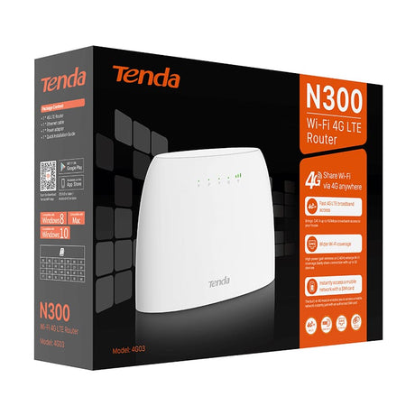 Tenda ROUTER  WIRELESS N300 TENDA