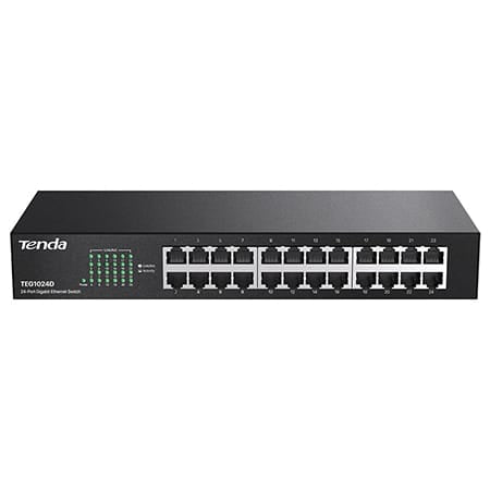 Tenda SWITCH 24 PORTURI 10/100/1000MBPS TENDA