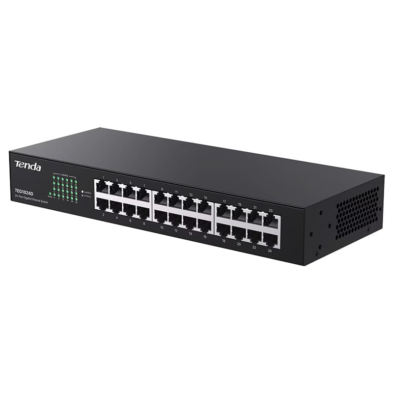 Tenda SWITCH 24 PORTURI 10/100/1000MBPS TENDA