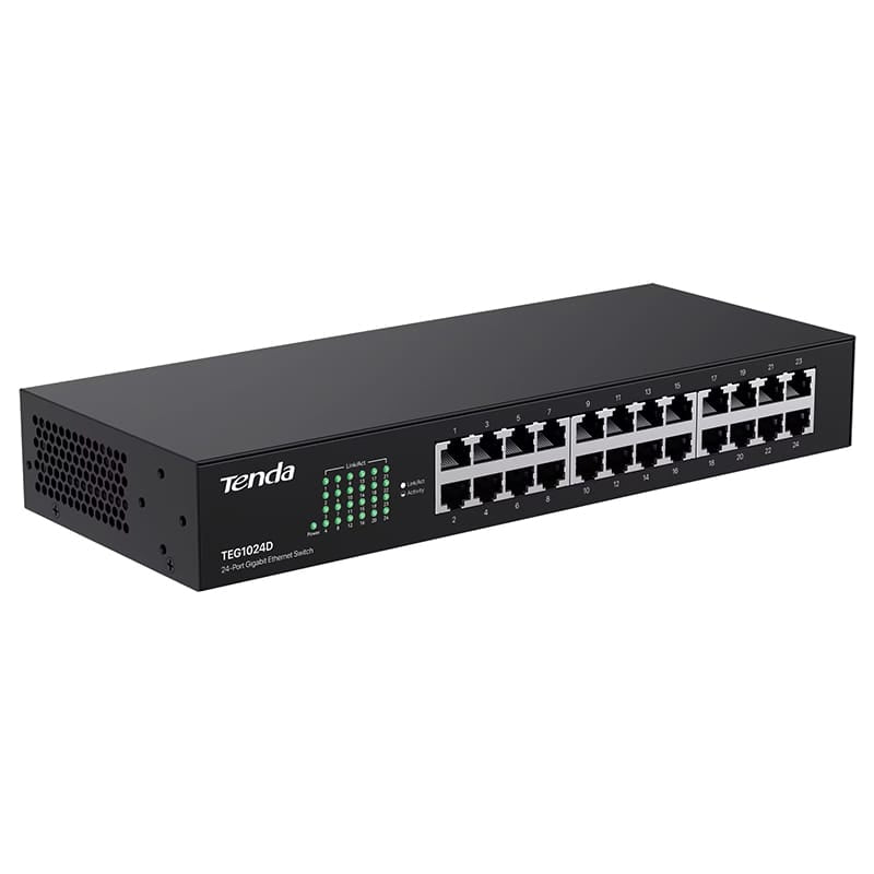 Tenda SWITCH 24 PORTURI 10/100/1000MBPS TENDA