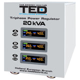 Ted Electric Stabilizator tensiune Stabilizator Tensiune Trifazat Ted Electric TED-SVC20000 | Servo, 20KVA