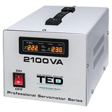Ted Electric Stabilizator tensiune Stabilizator Tensiune Ted Electric TED-SVC2100 | Servomotor, 2100VA, 230V