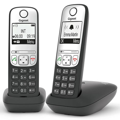 Siemens Telefon Telefon DECT Gigaset Siemens A690 Duo | Fara Fir, 2 Receptoare, Display Iluminat