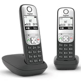 Siemens Telefon Telefon DECT Gigaset Siemens A690 Duo | Fara Fir, 2 Receptoare, Display Iluminat