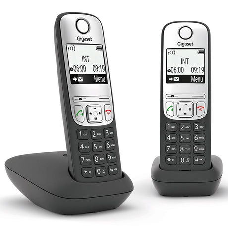 Siemens Telefon Telefon DECT Gigaset Siemens A690 Duo | Fara Fir, 2 Receptoare, Display Iluminat