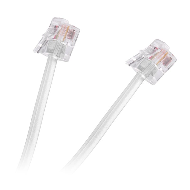 Lechpol CABLU TELEFON EXTENSIE ALB 3M