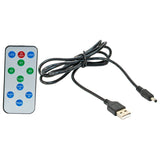 Ibiza Light Mini Laser Ibiza Light 160 mW cu Efect LED RGB 3W, baterie reîncărcabilă și telecomandă