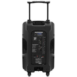 BoomTone DJ Boxă Portabilă PA BoomTone DJ TravelSound15-VHF 15” 350W RMS, Bluetooth/USB/SD/FM, 2 Microfoane VHF incluse